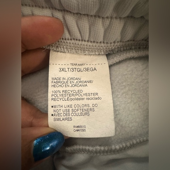 Under Armour Men’s Fleece Pants Loose Size 3XLT Color Silver - Picture 7 of 7